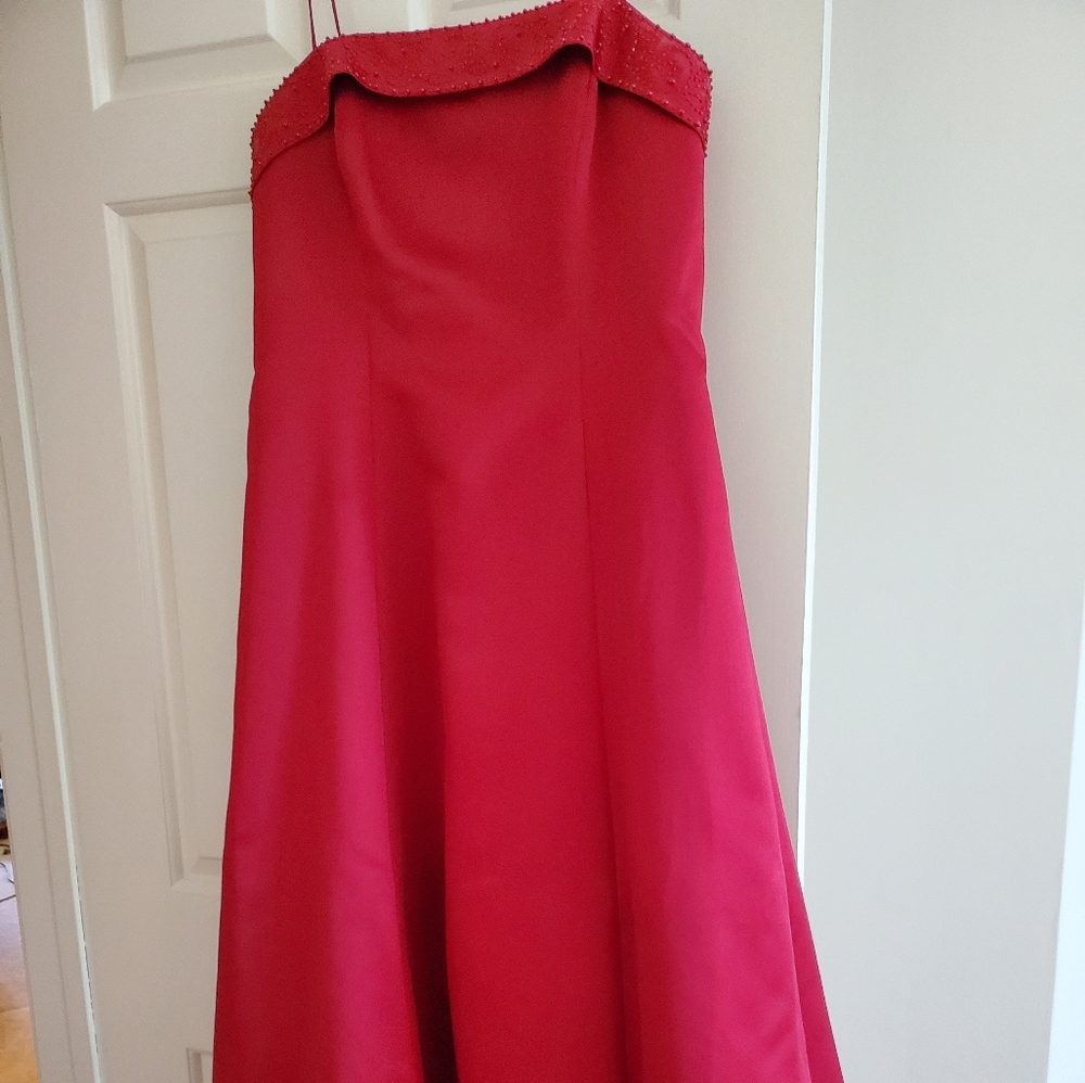 Burgundy Formal Dress